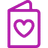 Greeting card icon