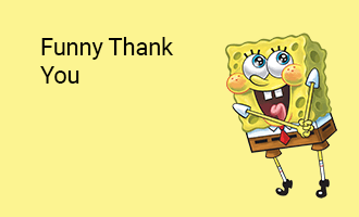 Funny Thank You group greeting cards