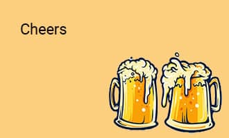 Cheers group greeting cards