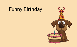 Funny Birthday group greeting cards