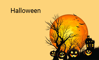 Halloween group greeting cards