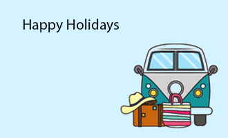 Happy Holiday group greeting cards