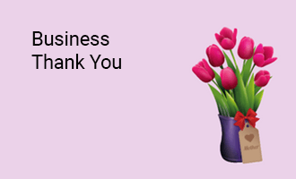 Business Thank You group greeting cards