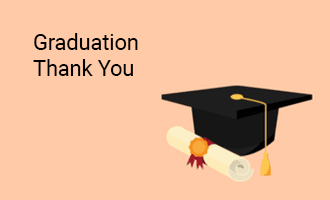 Graduation Thank You group greeting cards