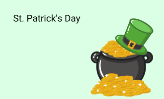 St. Patrick's Day group greeting cards