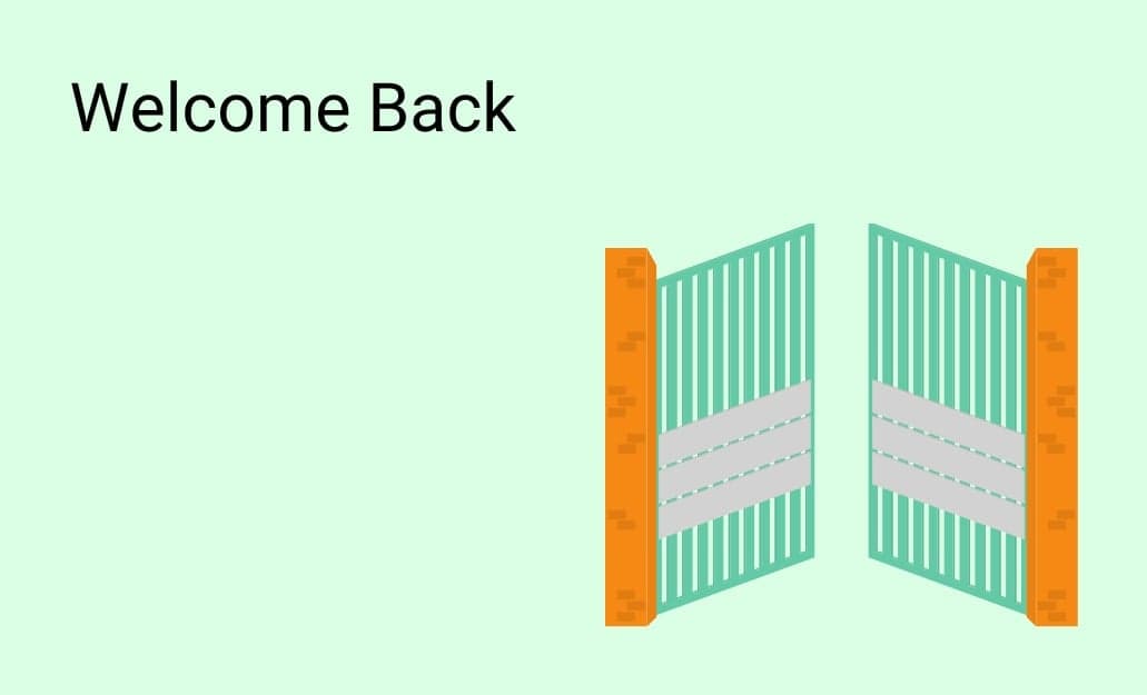 Welcome Back group greeting cards