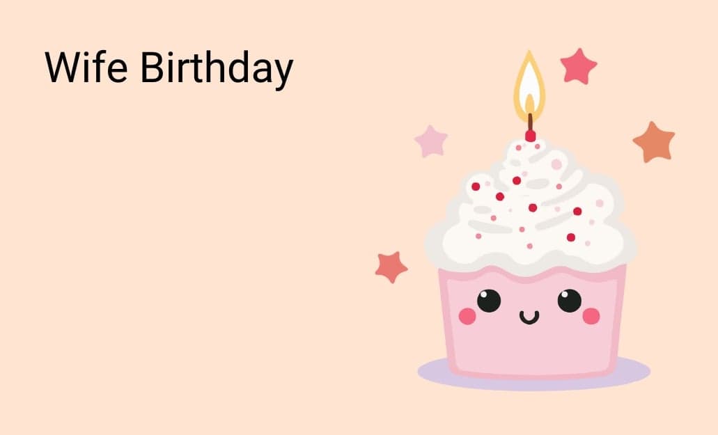 Wife Birthday group greeting cards