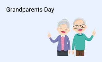 Grandparents Day group greeting cards
