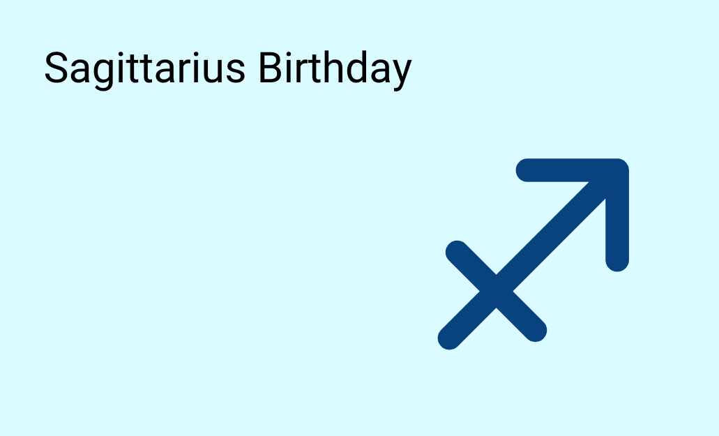 Sagitttarius Birthday group greeting cards