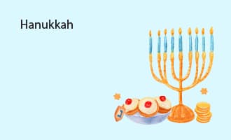 Hanukkah invitations invitations
