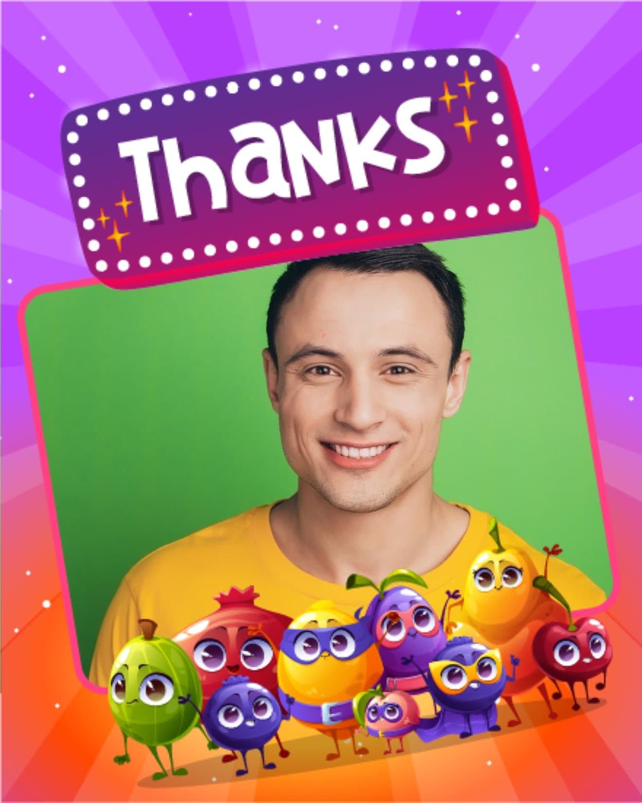 Fruitastic Thanks Just for You