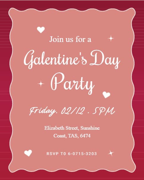 Galentine Party Night
