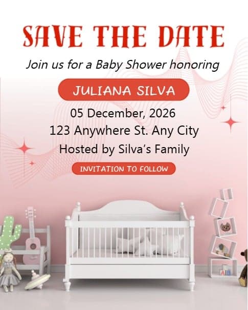 Baby Shower Announcement