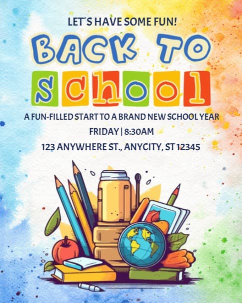 Back to School Party