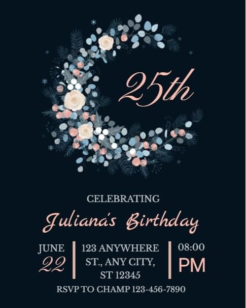 Botanical Birthday Party