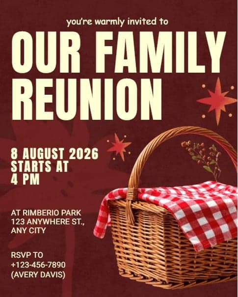 Family Picnic Reunion