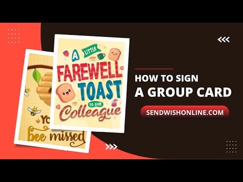 How to create a group card?