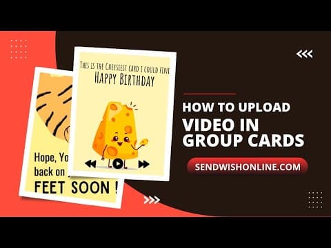 How to create a group card?