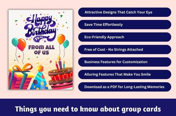 Things you need to know about group cards