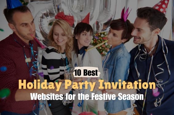 10 Best Holiday Party Invitation Websites for the Festive Season