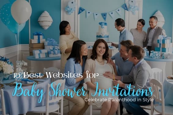 10 Best Websites for Baby Shower Invitations | Celebrate Parenthood in Style