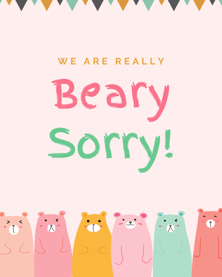 Beary tears Beary tears