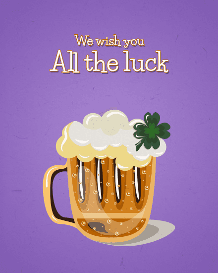 all the luck all the luck