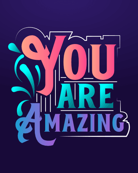 Gradient Calligraphy Gradient Calligraphy