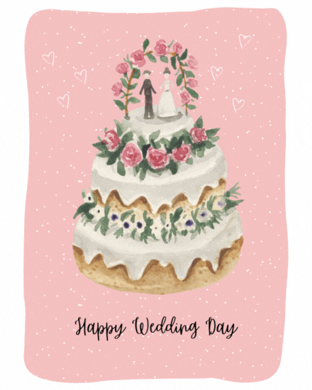 cake with floral toppings cover image