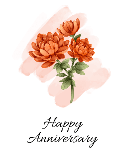 Chrysanthemum on Blush Chrysanthemum on Blush