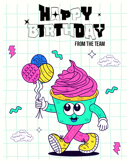 cute walking cupcake cover image