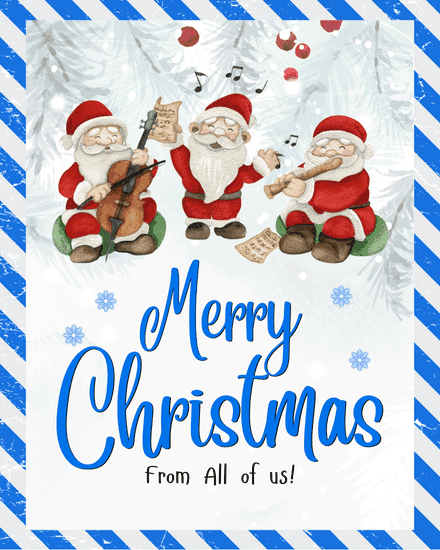 Santa Music Trio Santa Music Trio