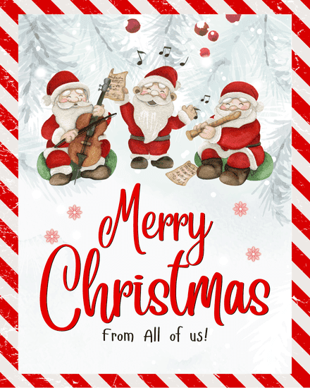 Santa Music Trio Santa Music Trio