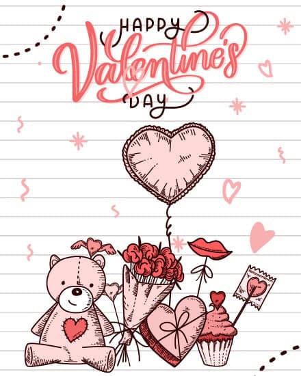 drawing on notebook page drawing on notebook page