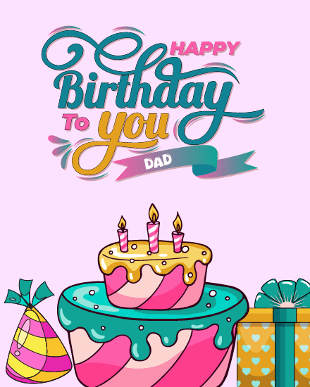 cake with gift cake with gift