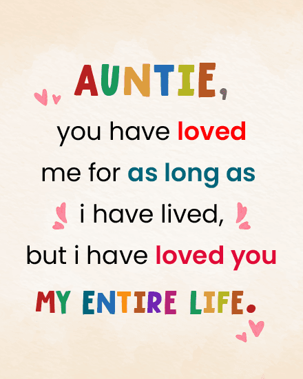 loved me entire life loved me entire life