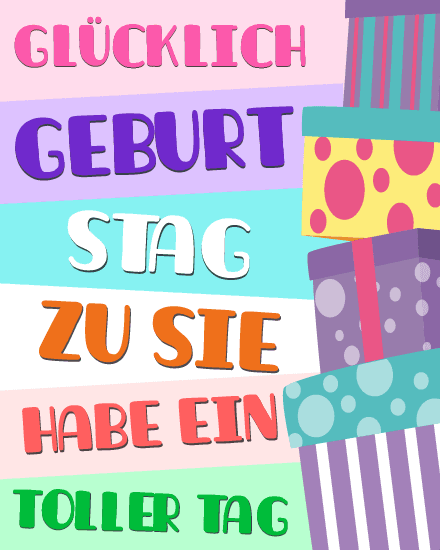 Stacked Gift Greeting Stacked Gift Greeting