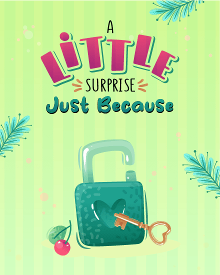 a little surprise a little surprise