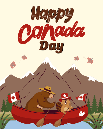 bear beaver canoe bear beaver canoe