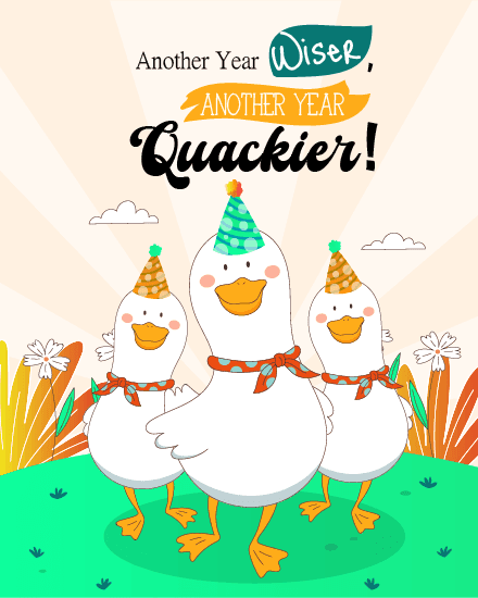 another year quackier another year quackier