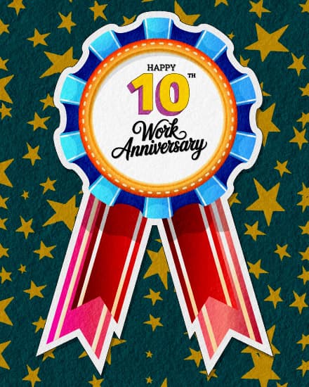 Teal Star Rosette Teal Star Rosette