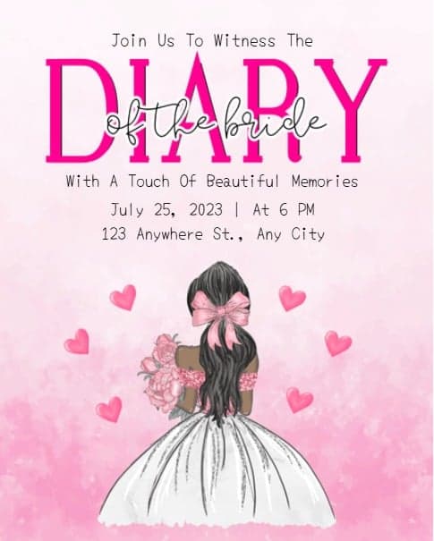Diary of the Bride Diary of the Bride
