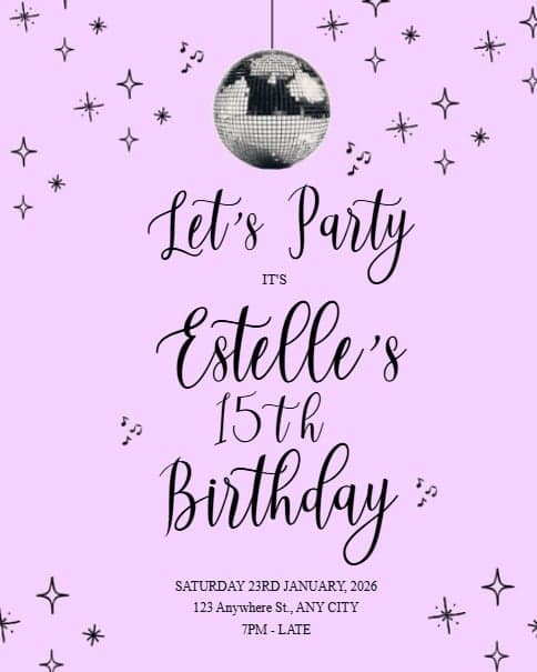 Disco Quince Night Disco Quince Night