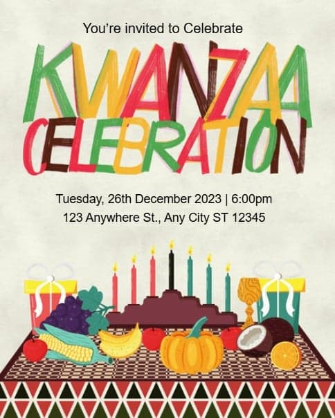 Kwanzaa Celebration Kwanzaa Celebration
