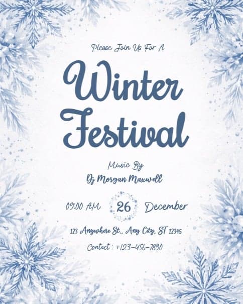 Winter Holiday Festival Winter Holiday Festival