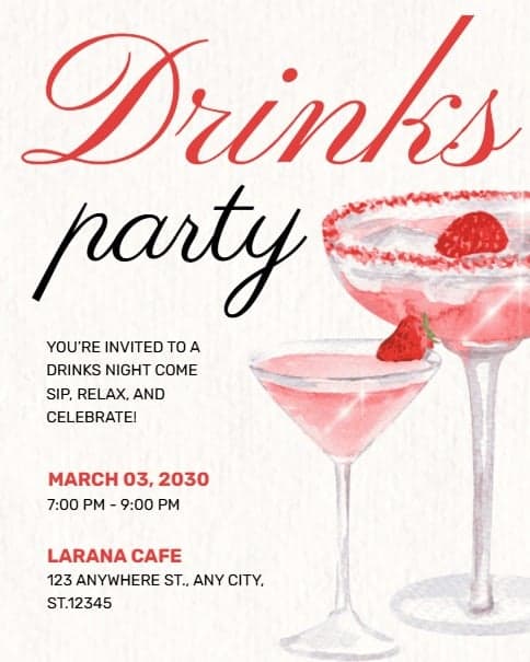 Drinks Party Drinks Party