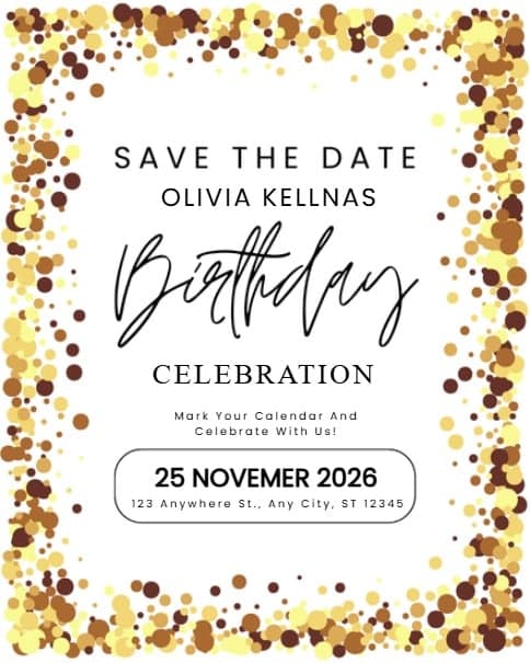 Golden Birthday Date Golden Birthday Date