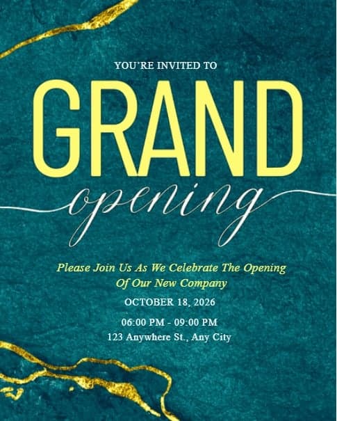 Luxury Grand Opening Luxury Grand Opening