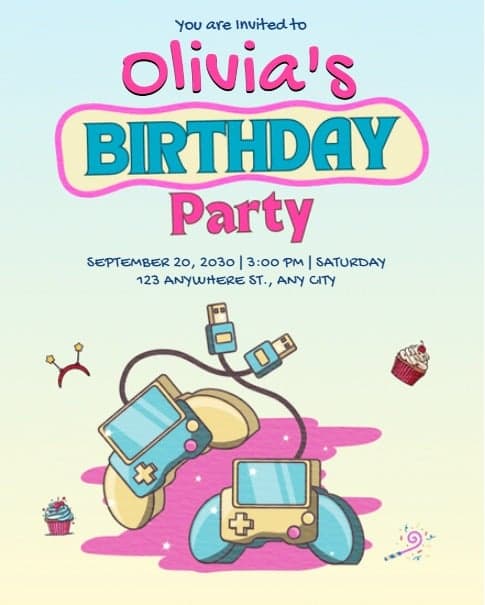 Teen Gaming Party Teen Gaming Party