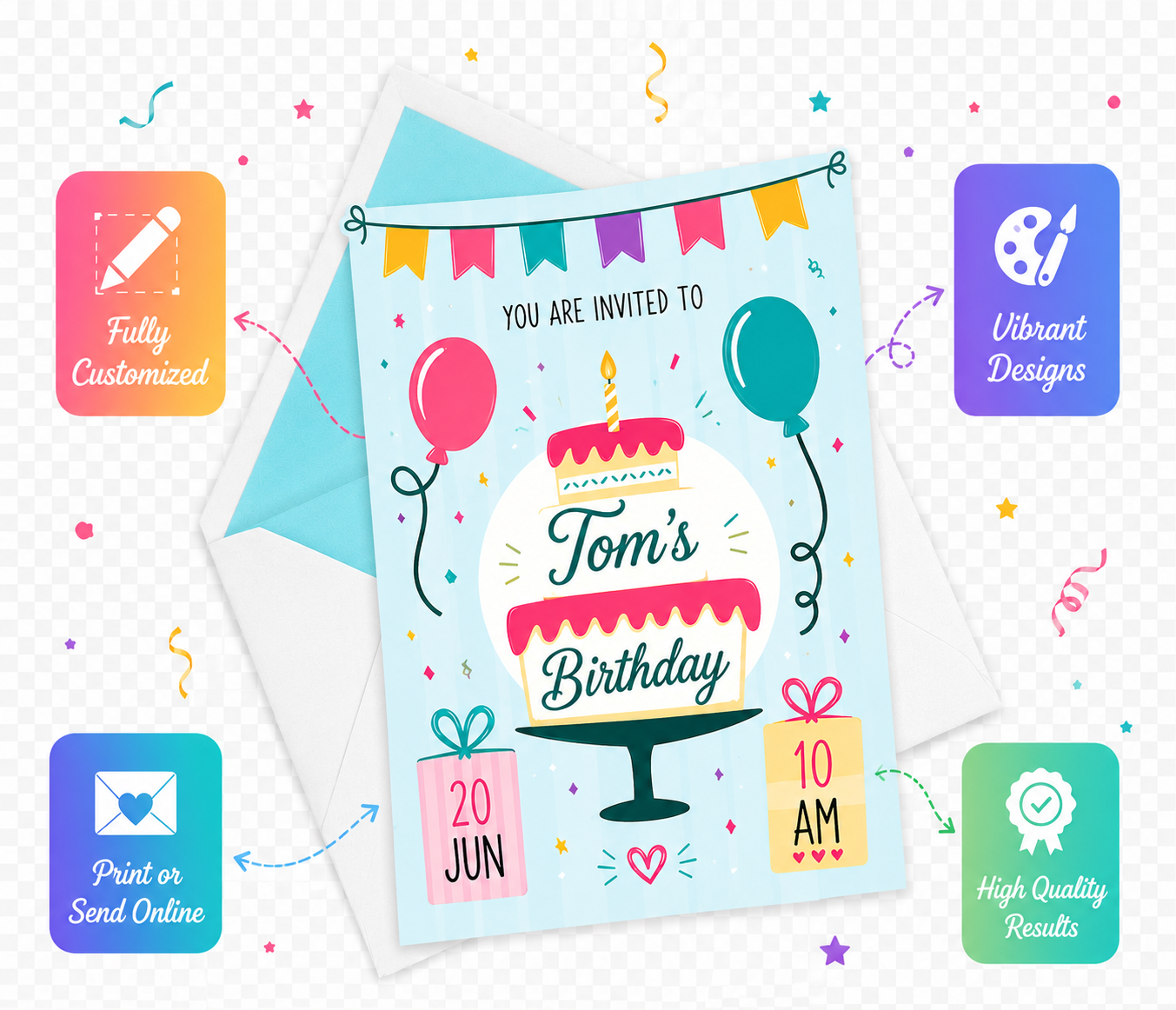 Invitation Card Maker for every occasion